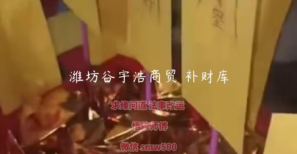 潍坊谷宇浩商贸 补财库-开运法事网